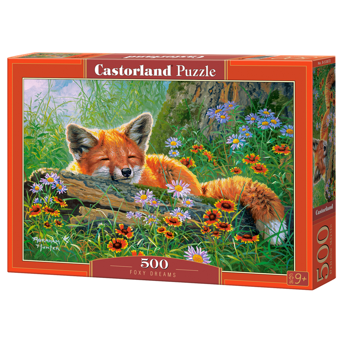 Пазл  500 эл. Castorland "Лисица в цветах"
