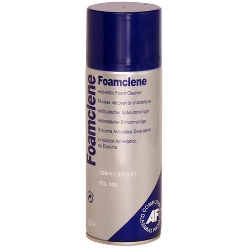Статическая пена для чистки пластиковых поверхностей Foamclene (Katun/AF) баллон/300мл