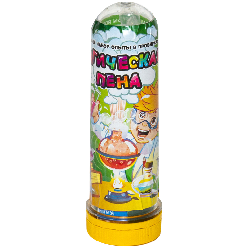 Опыты в пробирках Intellectico "Магическая пена"
