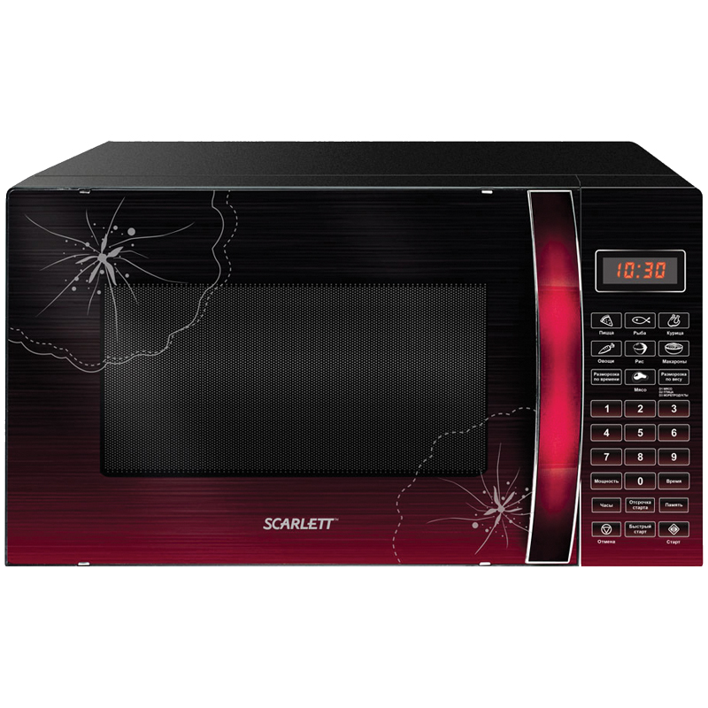 Микроволновая печь Scarlett SC-MW9020S04D, 20л, электронное управление, красная