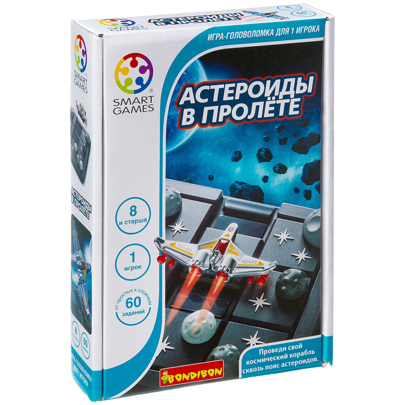 Игра логическая Bondibon "Астероиды в пролете"