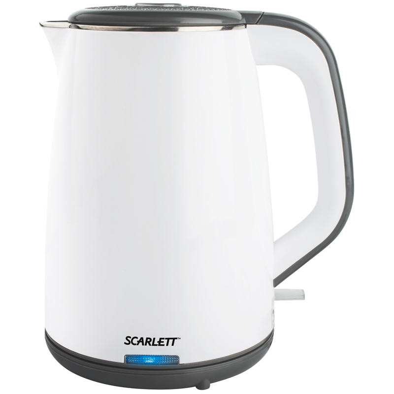Чайник электрический Scarlett SC-EK21S11, 1,7л, 2200Вт, металл/пластик