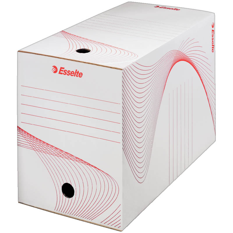 Короб архивный Boxy, гофрокартон, 200мм, белый