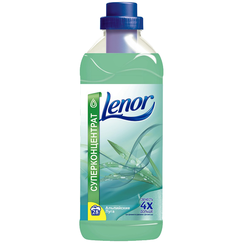 Кондиционер для белья Lenor "Альпийские луга", концентрат, 1л