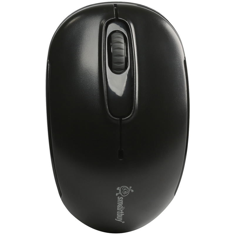 Мышь беспроводная Smartbuy ONE 330, черный, 2btn+Roll