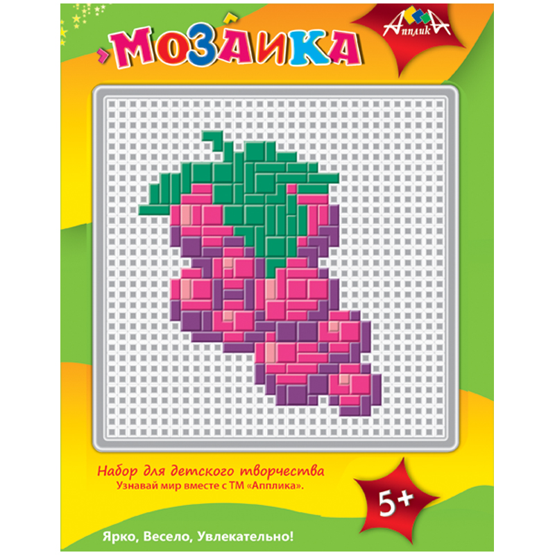 Мозаика пластиковая А5 "Виноград"