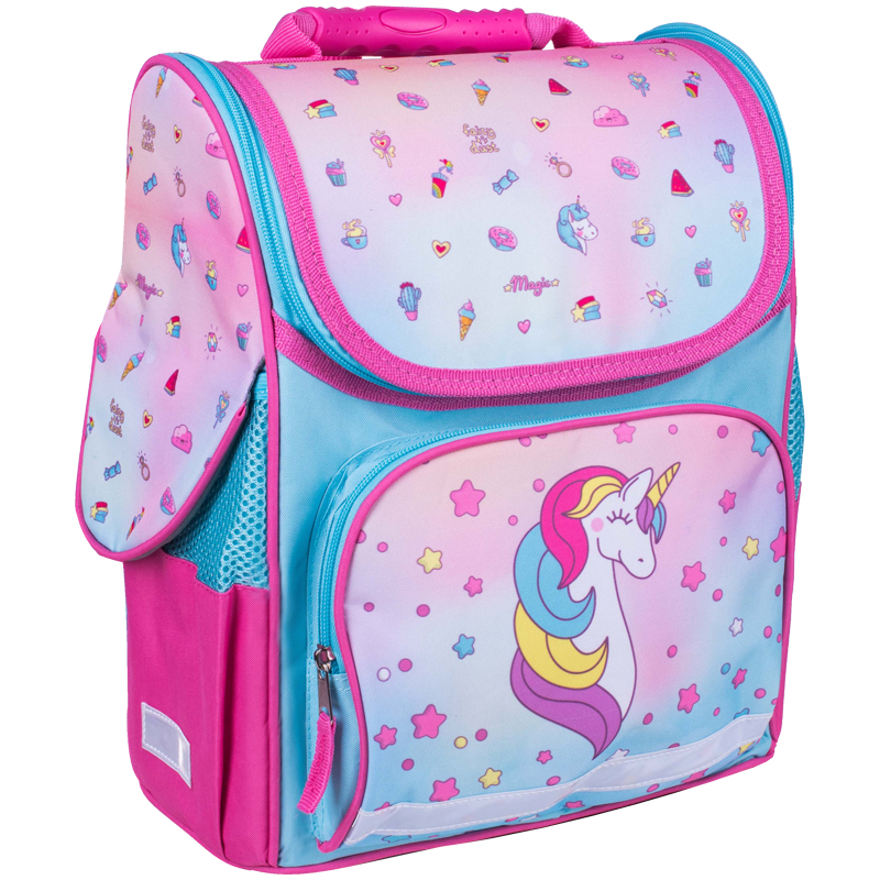 Ранец ArtSpace Junior "Unicorn" 37*28*21см, 1 отделение, 3 кармана, анатомическая спинка