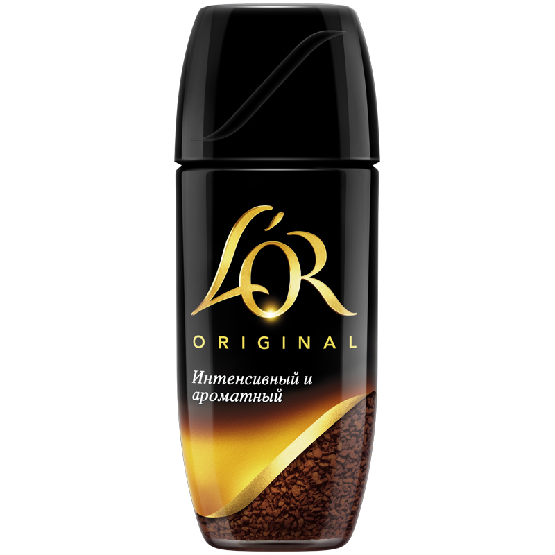 Кофе растворимый L'OR "Original", сублимированный, стеклянная банка, 95г