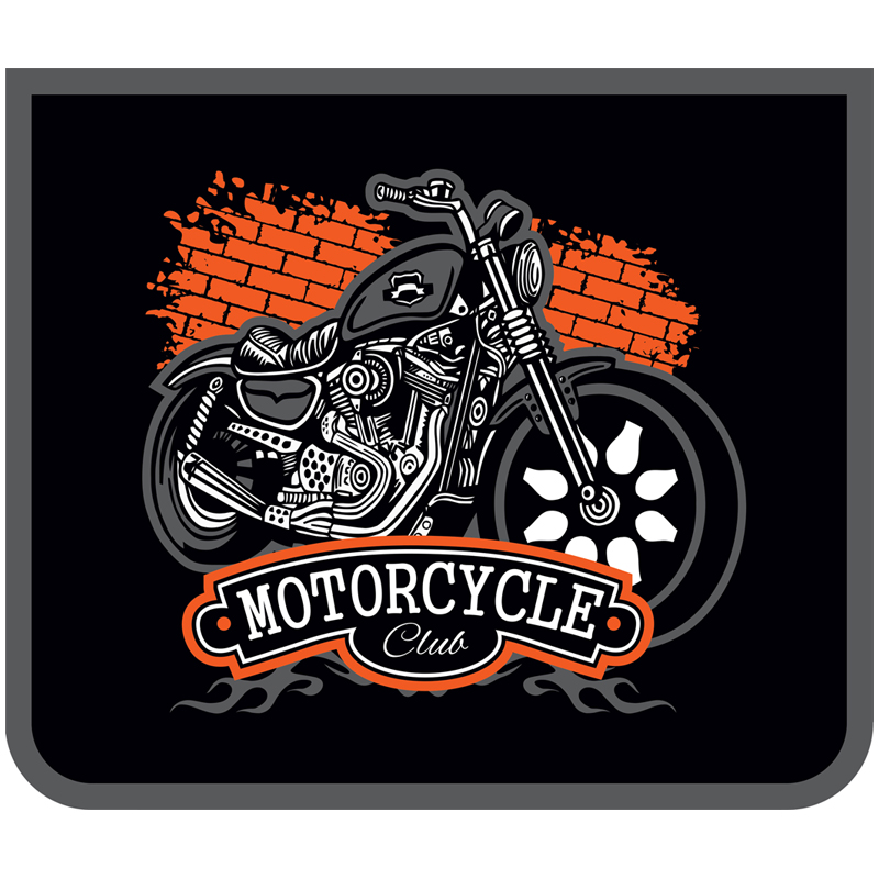 Папка для тетрадей 2 отделения А5 ArtSpace "Moto", пластик, на молнии