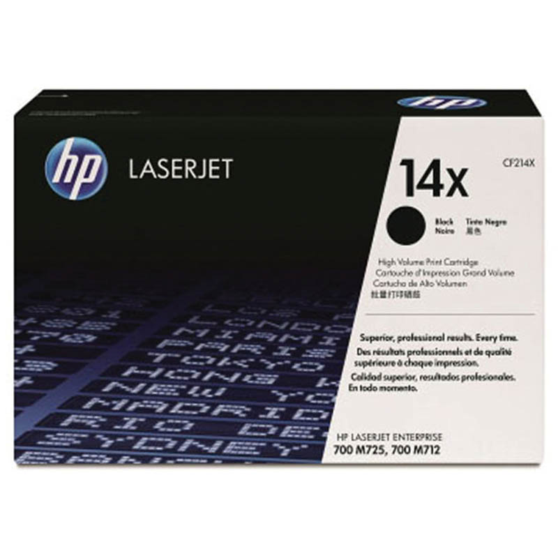 Картридж ориг. HP CF214X (№14X) черный для LJ Enterprise 700 M712/M725 (17,5K)