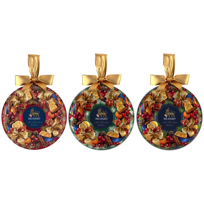 Чай Richard "All the best wishes" черный крупнолистовой, 80г