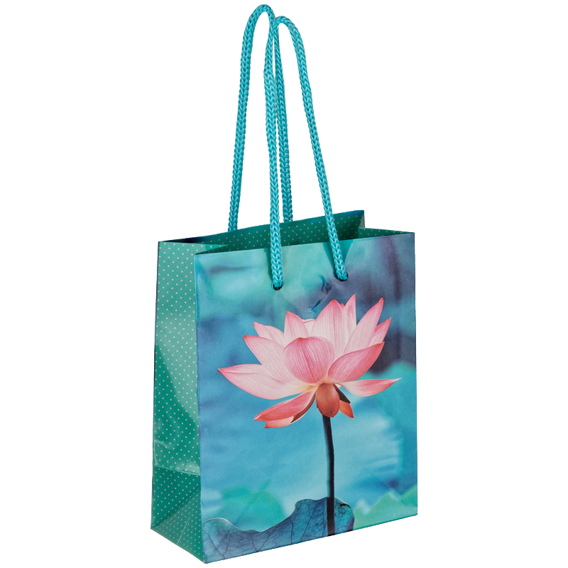 Пакет подарочный 11*14*6,5см ArtSpace "Lily", ламинированный