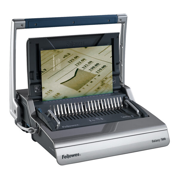 Брошюровщик Fellowes FS-56220 "Galaxy" пластиковая пружина, перфорация 28л., переплет 500л.