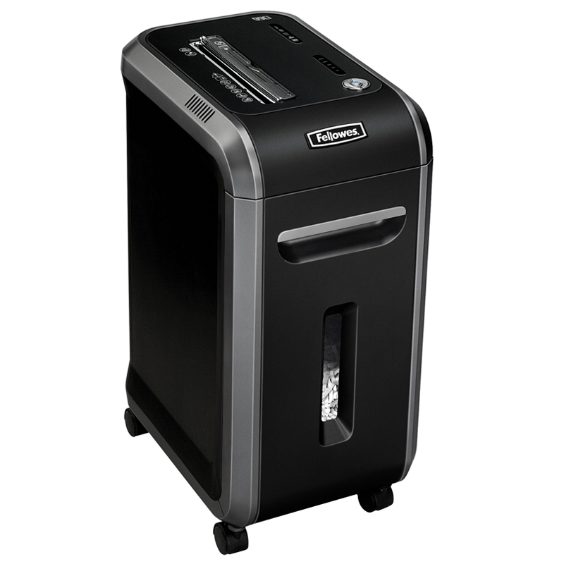 УЦЕНКА - Уничтожитель док. Fellowes "PowerShred" 99Ci, 3 ур.секр. 4х38мм, 34л, скреп, скобы,CD,карты