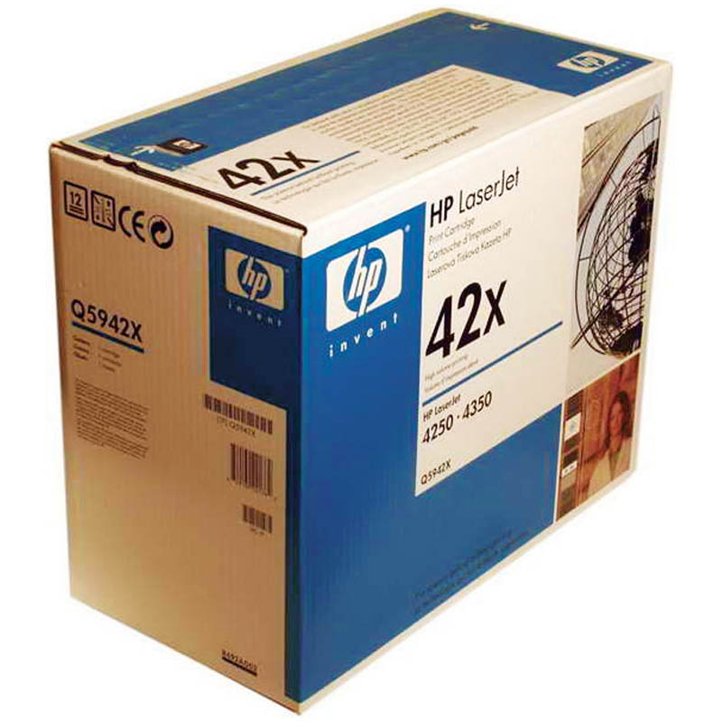 Картридж ориг. HP Q5942A (№42A) черный для LJ 4250/4350 (10000стр)