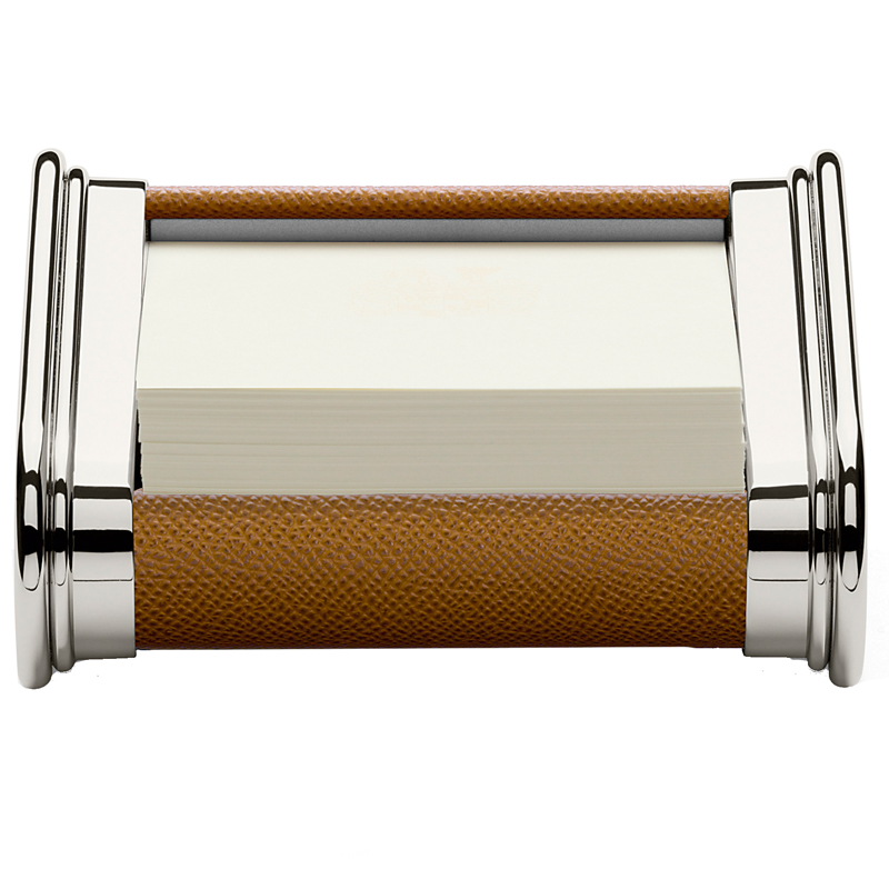 Подставка для бумаги для записей Graf von Faber-Castell "Epsom" натуральная кожа, коньячный цвет