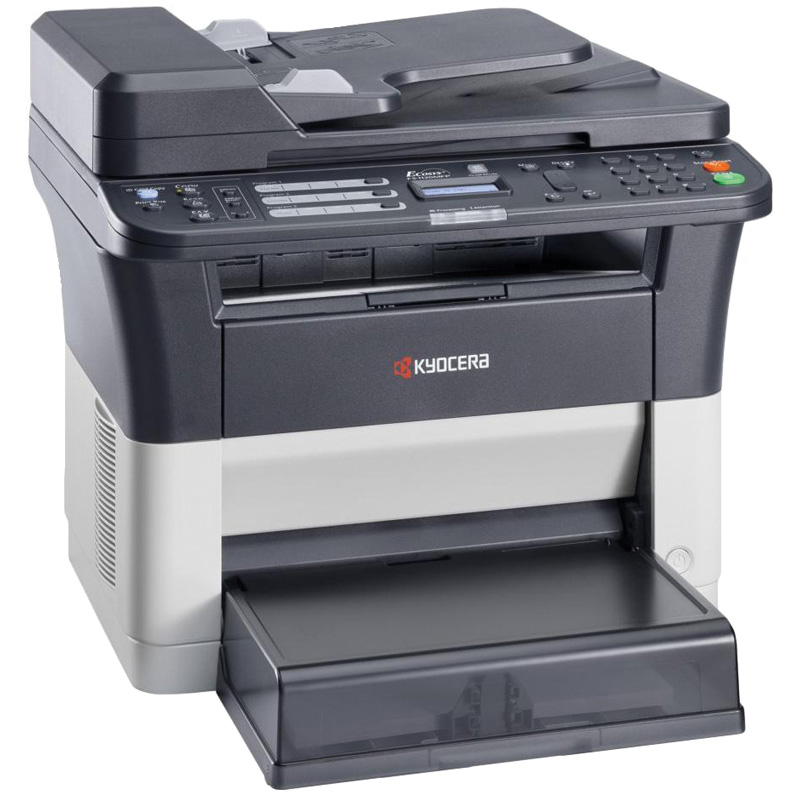 УЦЕНКА-МФУ лазерное монохромное Kyocera FS-1025MFP (А4, 25 ppm, 64Mb, USB/LAN, Duplex)