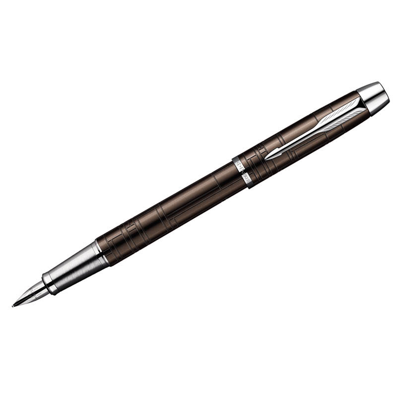 Ручка перьевая Parker "IM Premium Metallic Brown CT" 0,8мм, подар. уп.