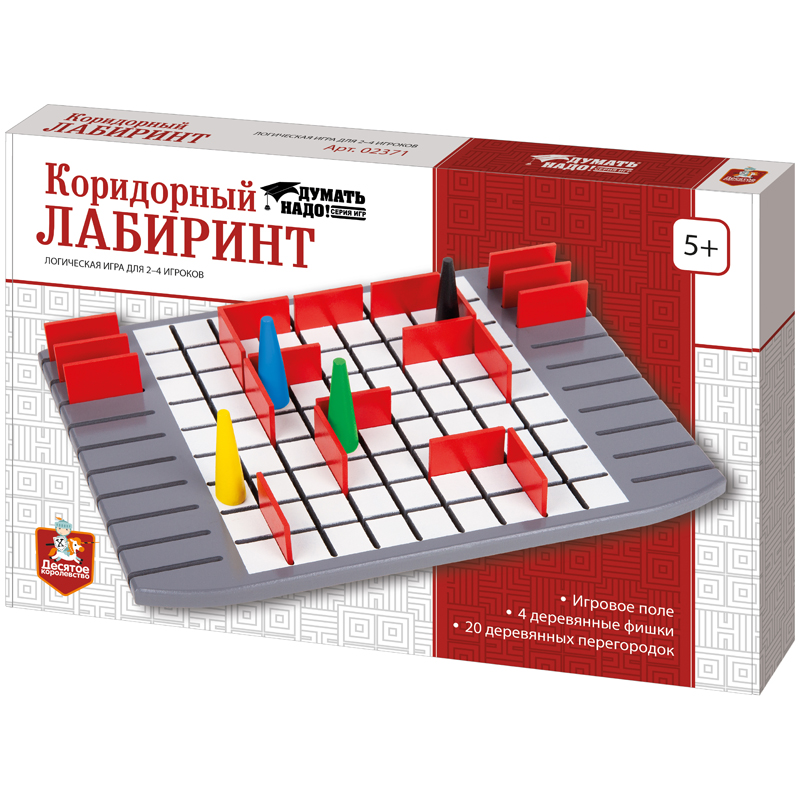 Игра настольная Десятое королевство "Коридорный лабиринт"