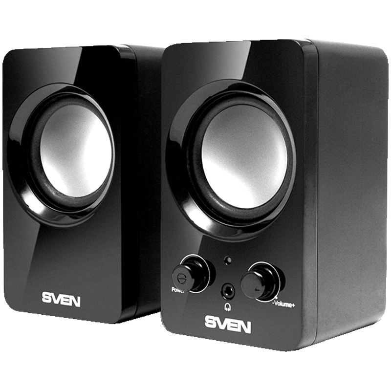 Колонки Sven 354, 2*2W, питание от USB, черный