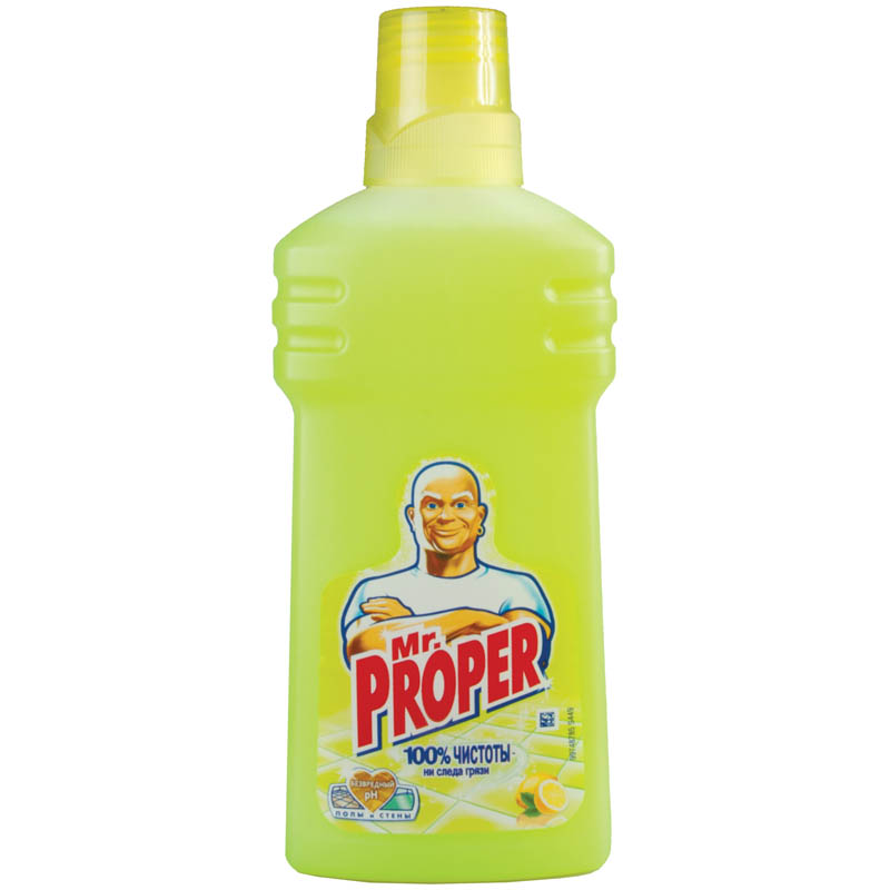 Средство для мытья полов и стен Mr.Proper " Универсал. Лимон", 0,5л