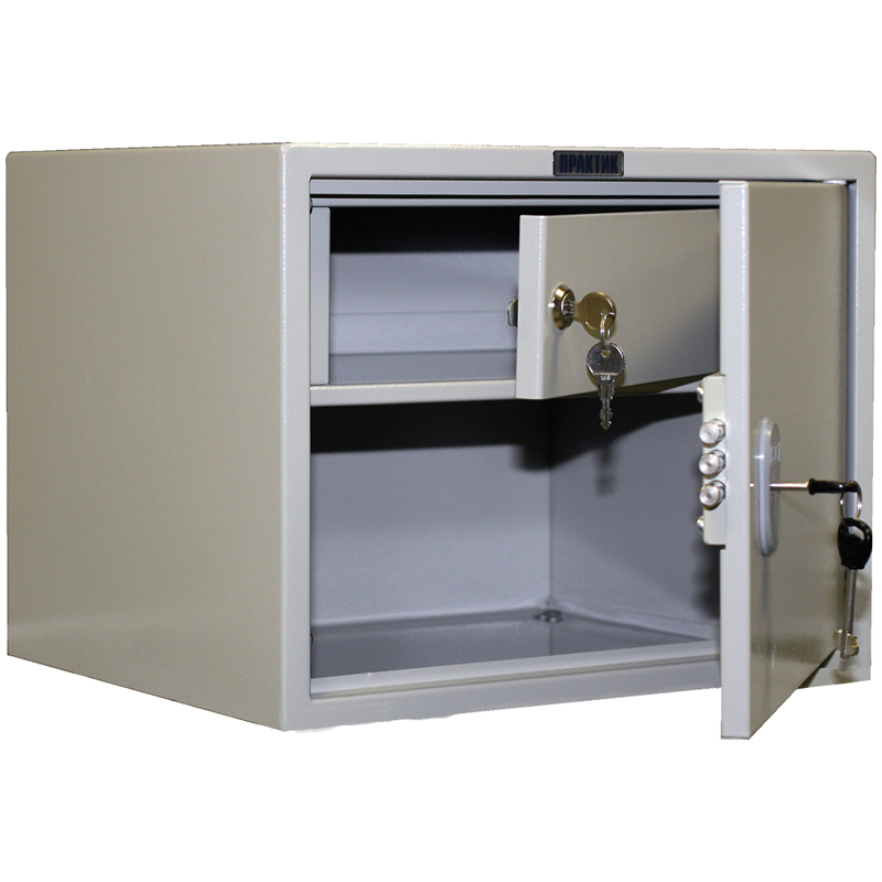 Шкаф бухгалтерский SL-32T, 320*420*350, ключевой замок, трейзер