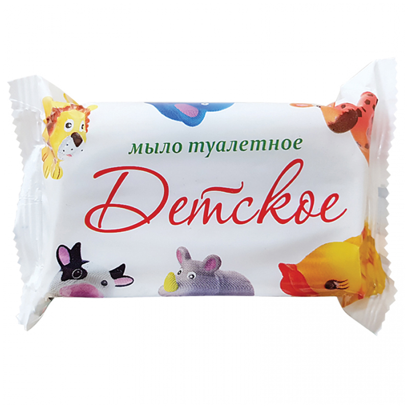 Мыло туалетное ММЗ "Стандарт. Детское", флоу-пак, 150г