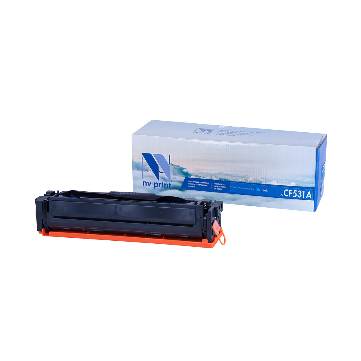 Картридж совм. NV Print CF531AC голубой для HP Color LaserJet Pro M180n/M181fw (1100стр.) (ПОД ЗАКАЗ)