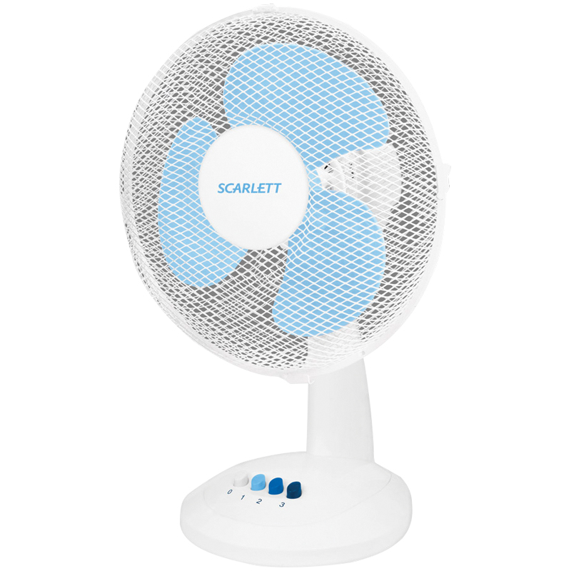 Вентилятор настольный Scarlett SC-1171, белый