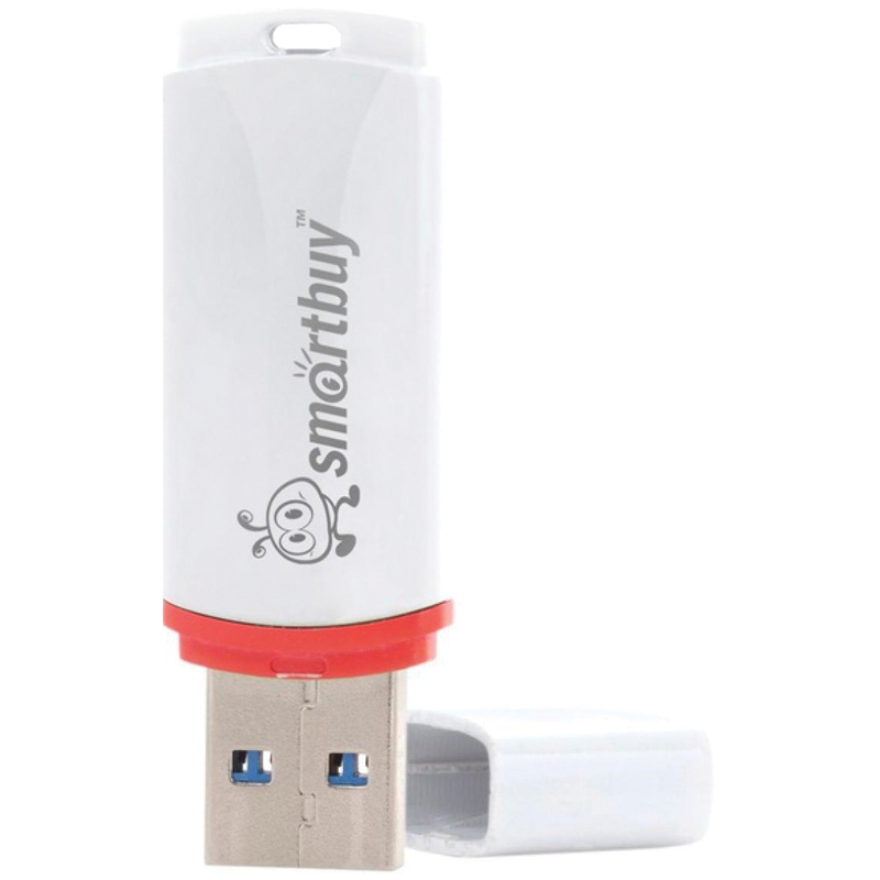 Память Smart Buy USB Flash  16GB Crown белый