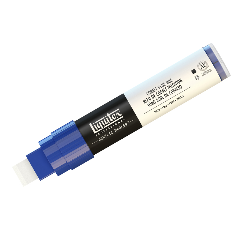 Маркер акриловый Liquitex "Paint marker Wide" 15мм, кобальт синий