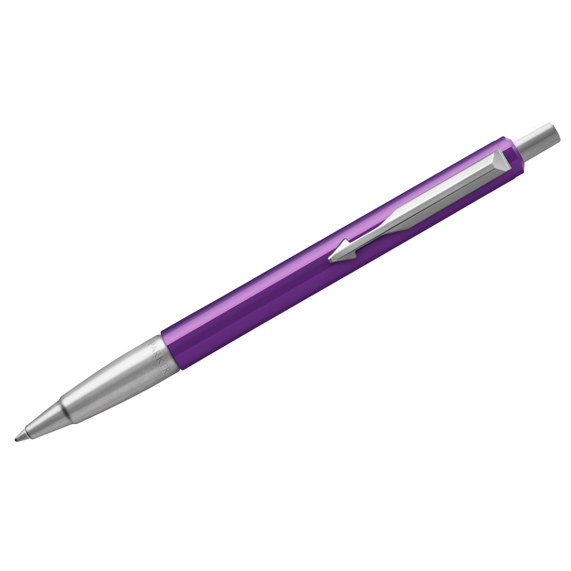 Ручка шариковая Parker "Vector Limited Edition Purple CT" синяя, 1,0мм, кнопочн., подар. уп