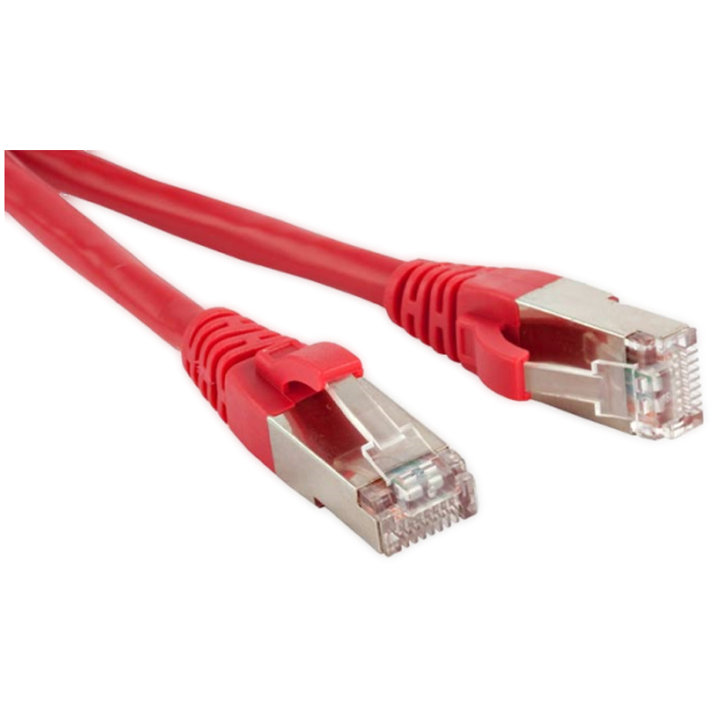Патч-корд Hyperline PC-LPM-UTP-RJ45-RJ45-C5e-1M-RD Патч-корд UTP, Cat.5e, 1 м, красный