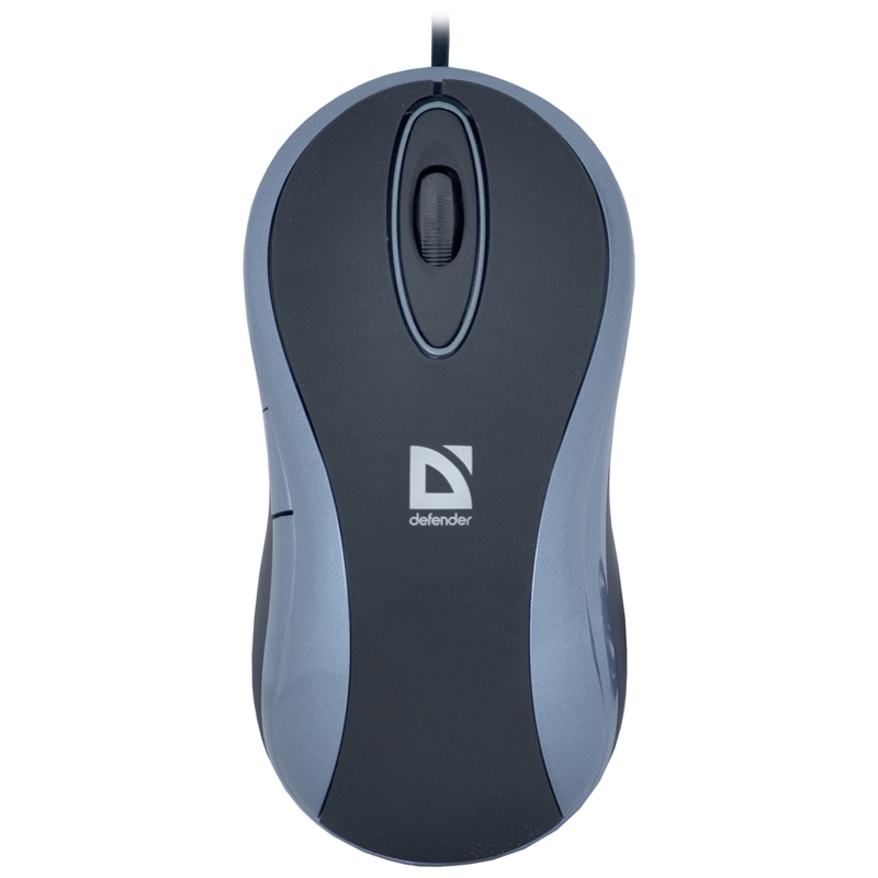 Мышь Defender Tornado MB-350 USB серый 4btn+Roll