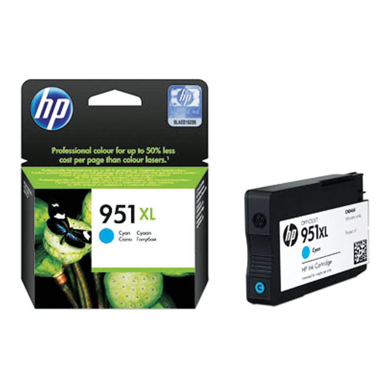 Картридж ориг. HP CN046AE (№951XL) голубой для OfficeJet Pro 8100/8600 (1500стр)