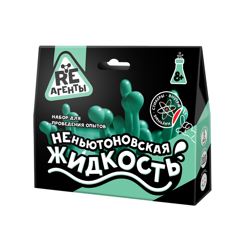 Набор для опытов Re-Агенты "Неньютоновская жидкость", картонная коробка