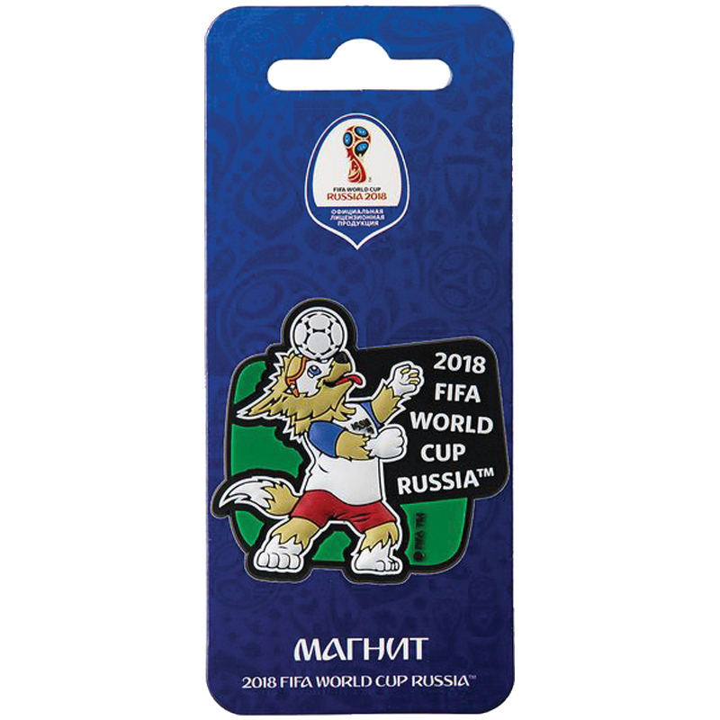Магнит FIFA2018 "Забивака. Без рук!", ПВХ