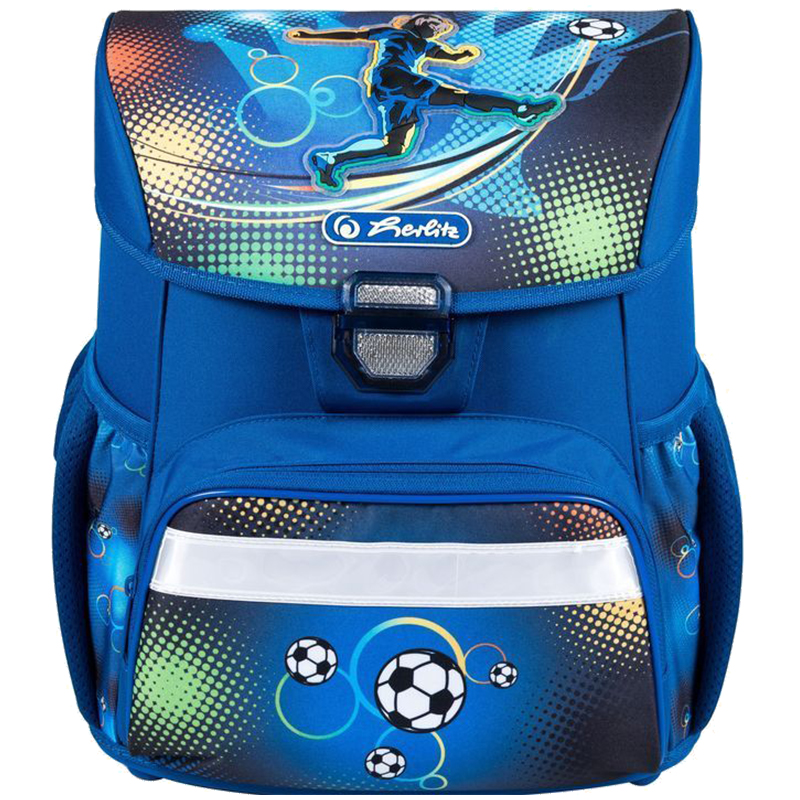 Ранец Herlitz Loop "Soccer", 37*31*24см, 1 отделение, 3 кармана, эргономичная спинка