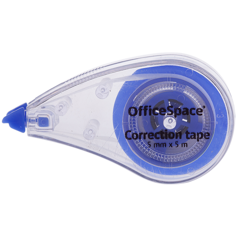 Корректирующая лента OfficeSpace, 5мм*5м, европодвес