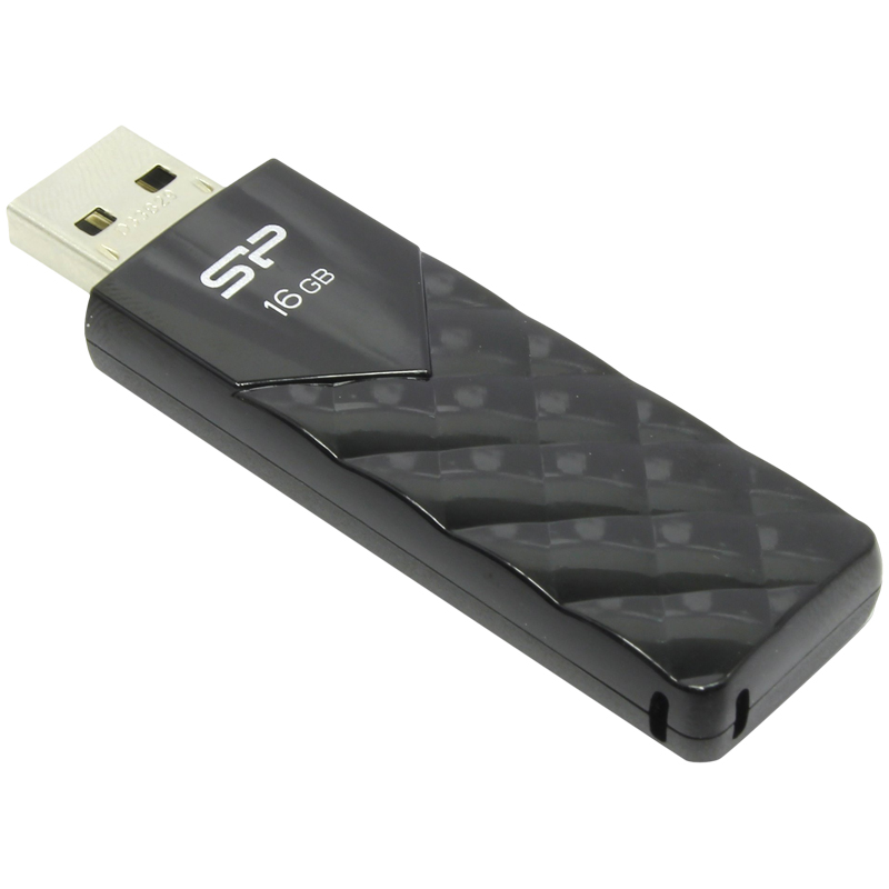 Память SiliconPower "Ultima U03"  16GB, USB2.0 Flash Drive, черный
