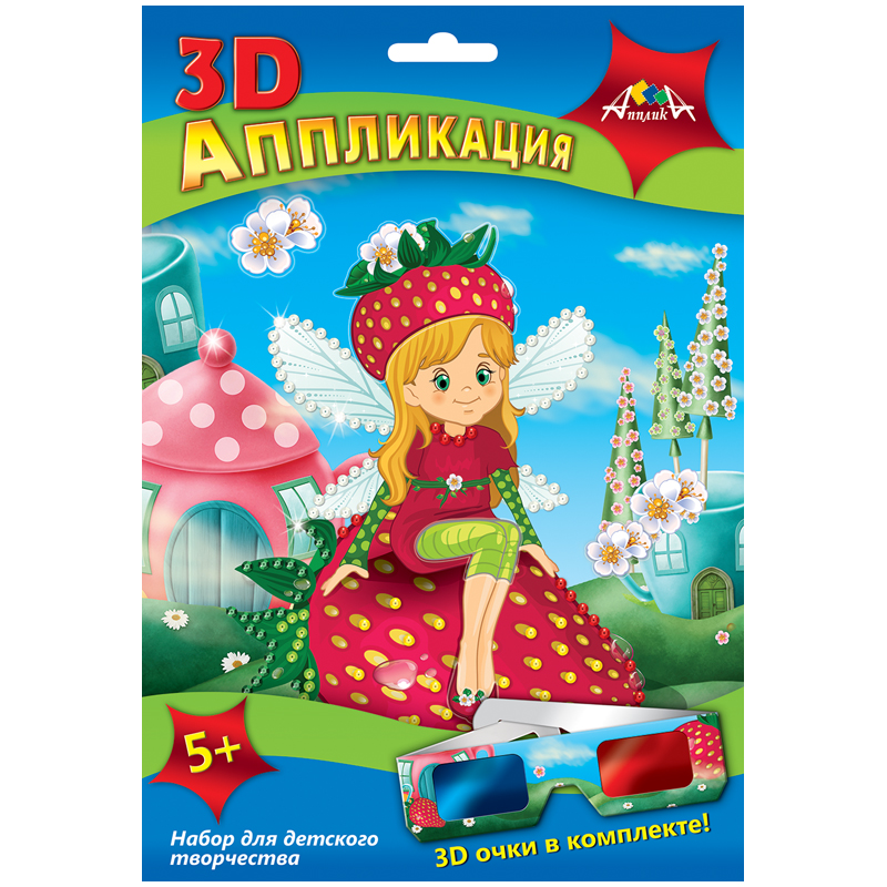 Аппликация 3D Апплика "Фея"