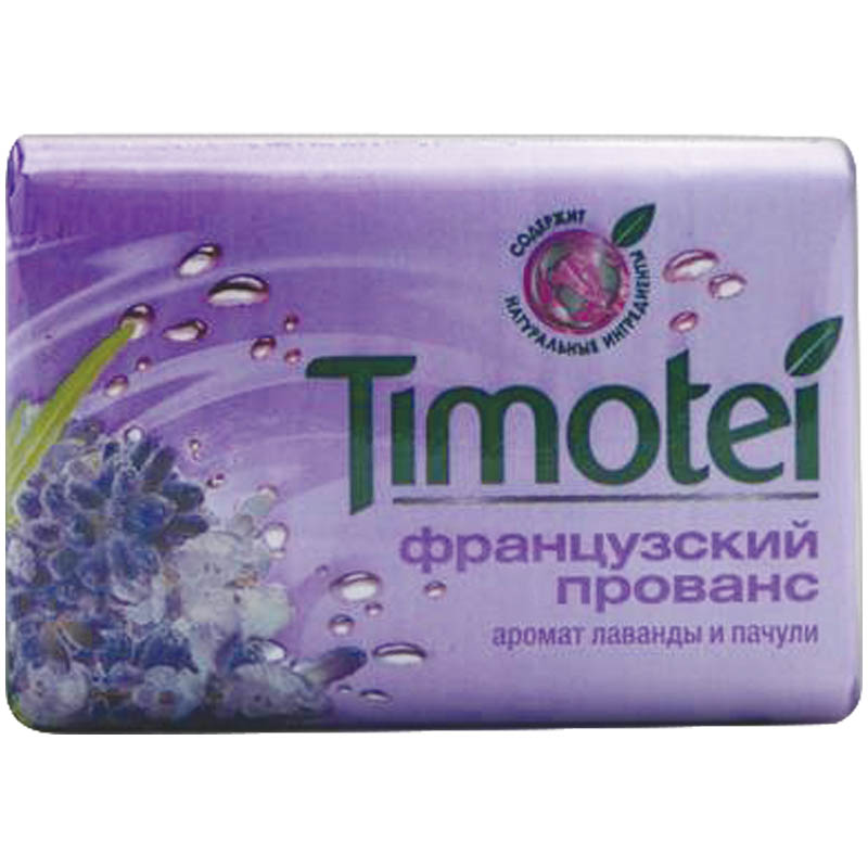 Мыло туалетное Timotei "Французский Прованс", бумажная обертка, 90г