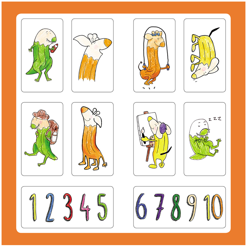 Книжка-задание, А4, 4-6 лет ND Play "Всезнайки учат цифры и числа", 24стр., фигурная высечка