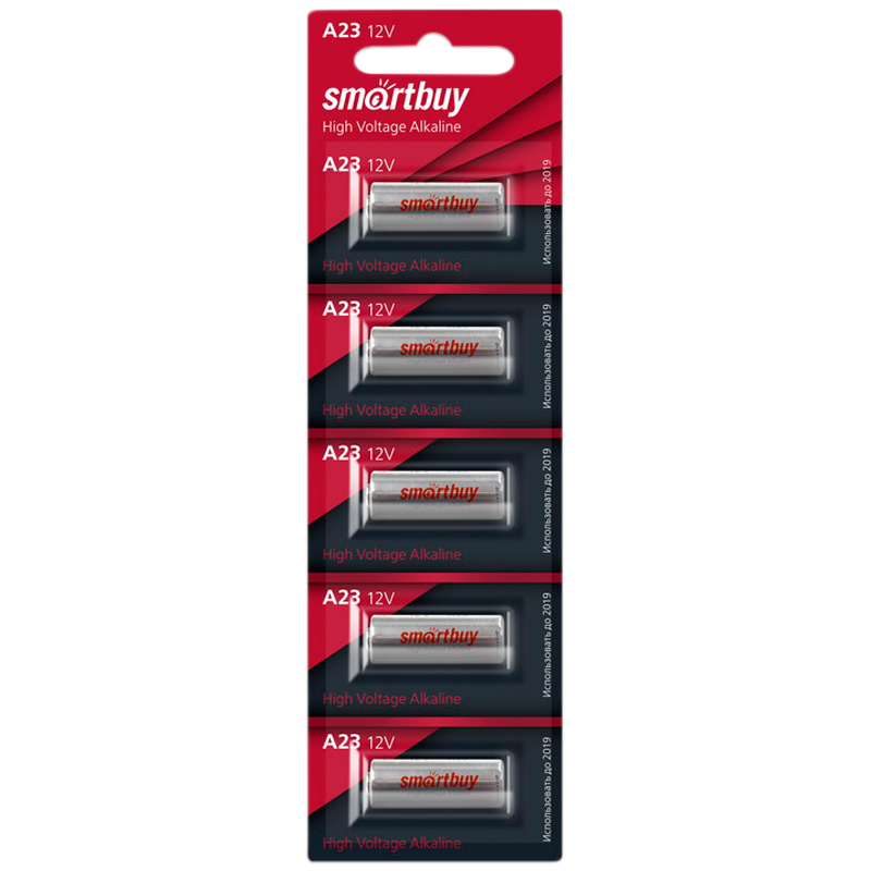 Батарейка SmartBuy MN21 (23A) 12V алкалиновая, BC5