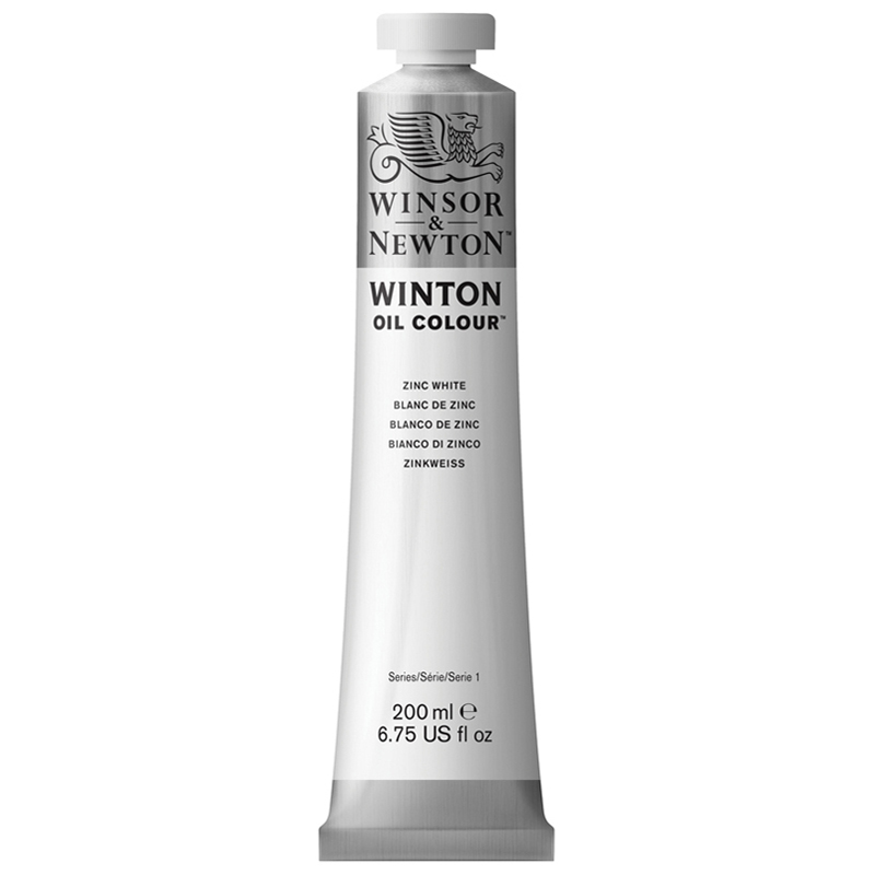 Краска масляная художественная Winsor&Newton "Winton", 200мл, туба, белый цинк