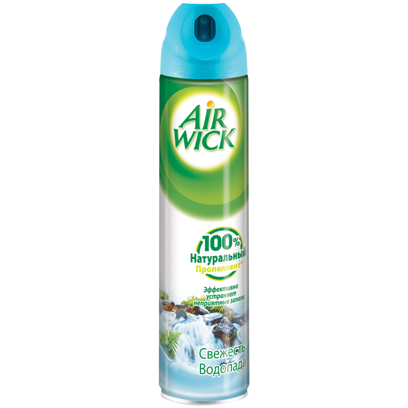 Освежитель воздуха аэрозольный Airwick "Свежесть водопада", 240мл