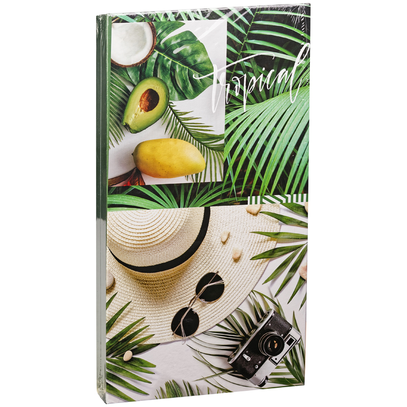 Фотоальбом 300 фото 10*15см, ArtSpace "Tropical", ПП карман