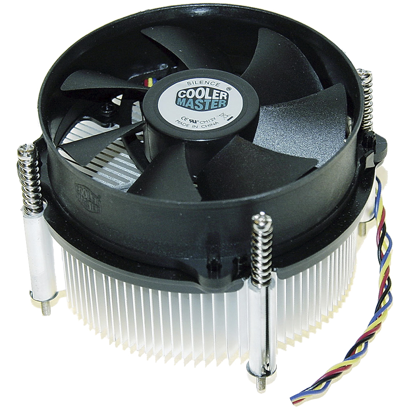 Кулер Socket 775 Cooler Master DI5-9HDSF-PL-GP, max 65W, 16 dBA, 4pin, PWM
