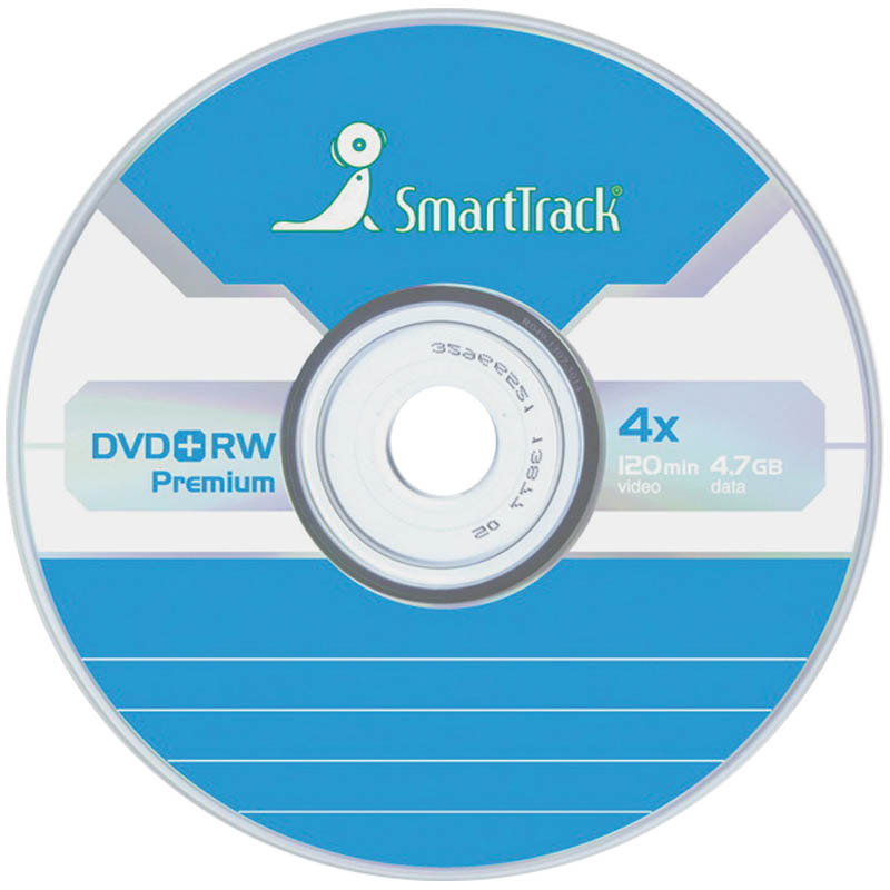 Диск DVD+RW 4.7Gb Smart Track 4x Slim