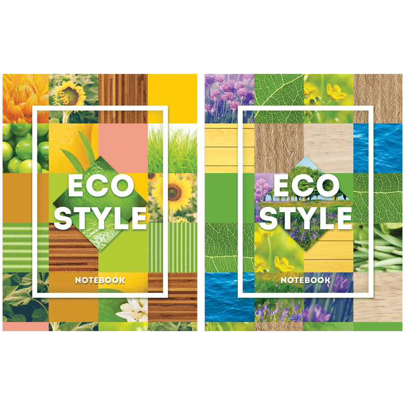 Бизнес-блокнот А5 80л. BG "EcoStyle", матовая ламинация, выб. лак